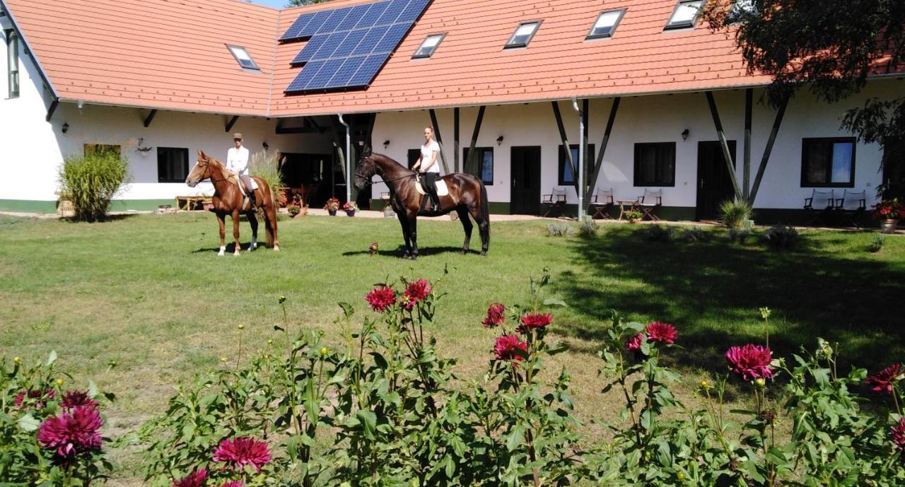 Hotel Hunor Lovastanya à Kunbaracs Extérieur photo